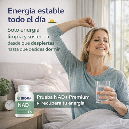 NAD+ Premium - Rejuvenece Tu Energía Celular y Recupera Tu Vitalidad