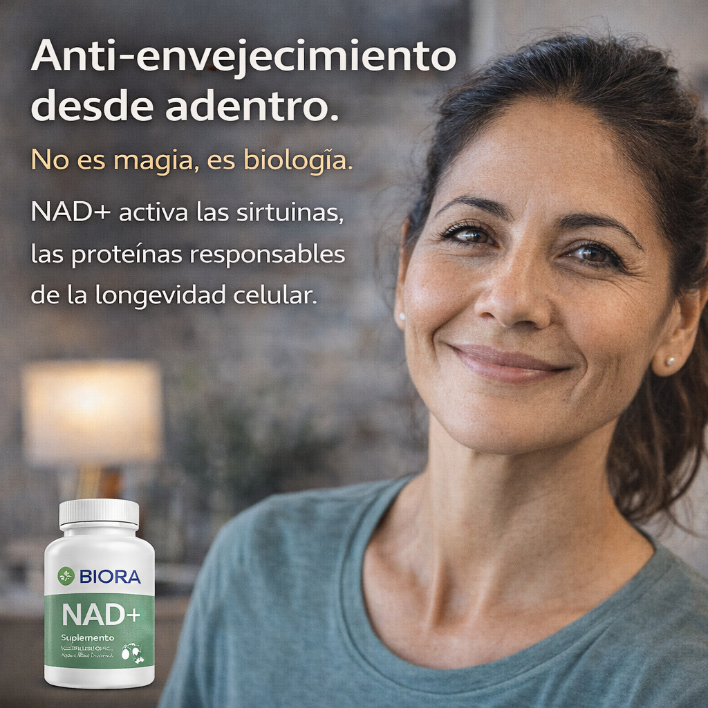 NAD+ Premium - Rejuvenece Tu Energía Celular y Recupera Tu Vitalidad