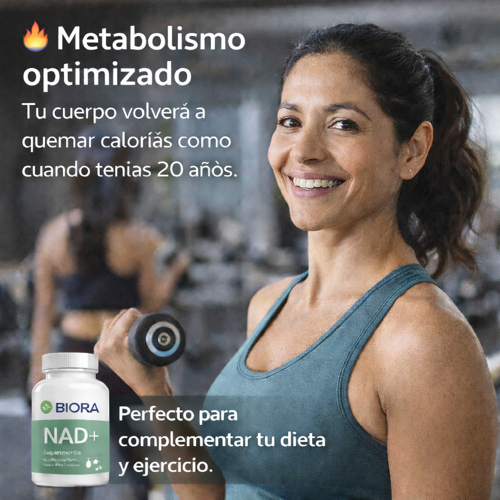 NAD+ Premium - Rejuvenece Tu Energía Celular y Recupera Tu Vitalidad