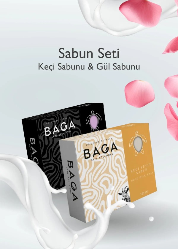 Baga Gül Sabun & Keçi Sabun Seti