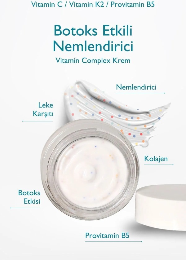 Botoks Etkili Nemlendirici Vitamin Complex Krem