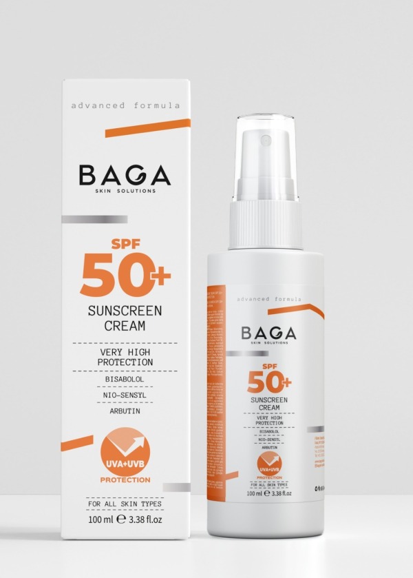BAGA GÜNEŞ KORUYUCU KREM SPF+