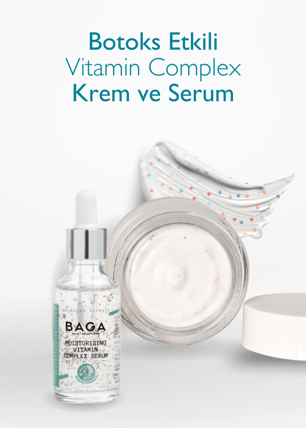 Botoks Etkili Nemlendirici Vitamin Complex Krem ve Serum